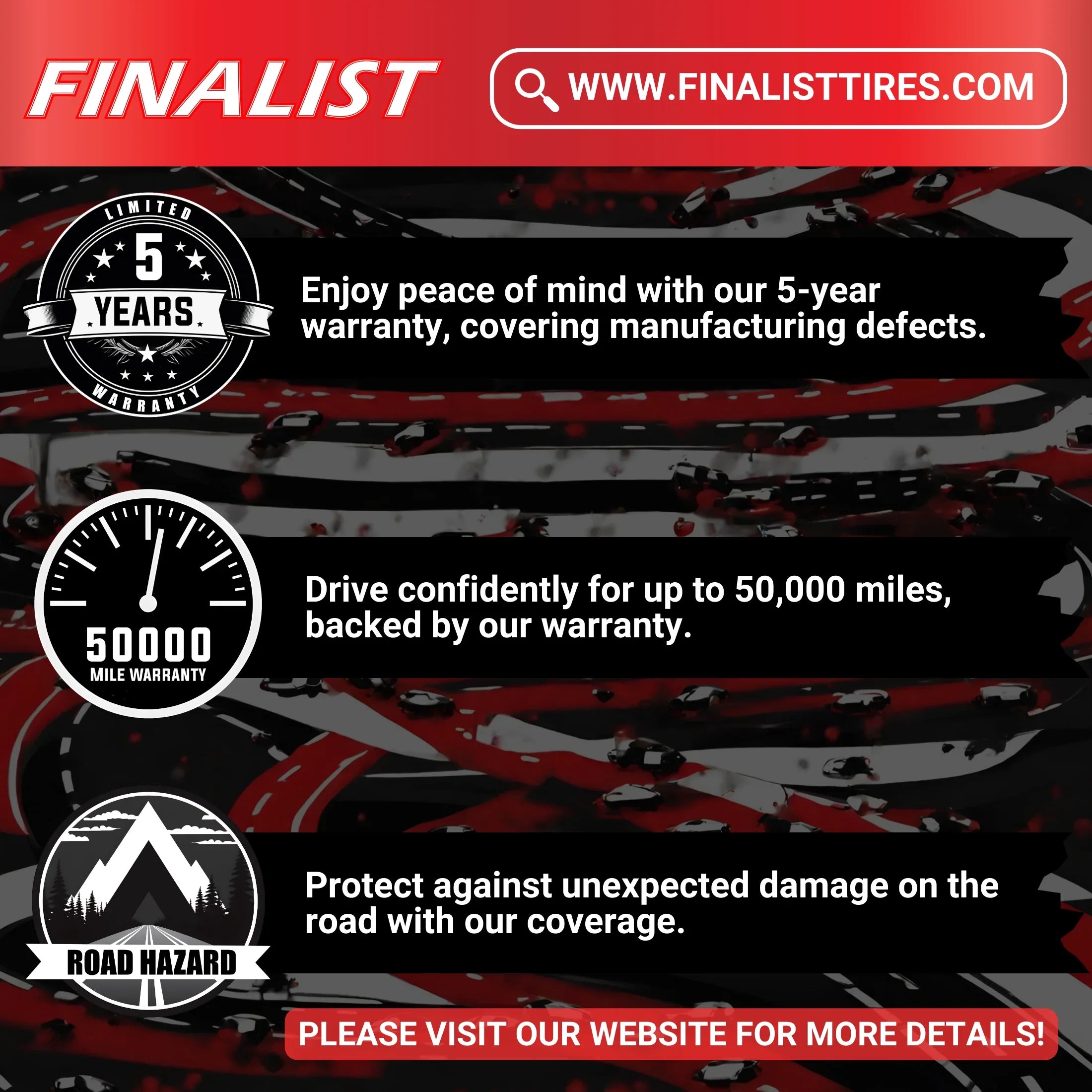 235/60R18 All Extra Season Performance Tire XL Load 107V UN-CUV Finalist 235/60/18