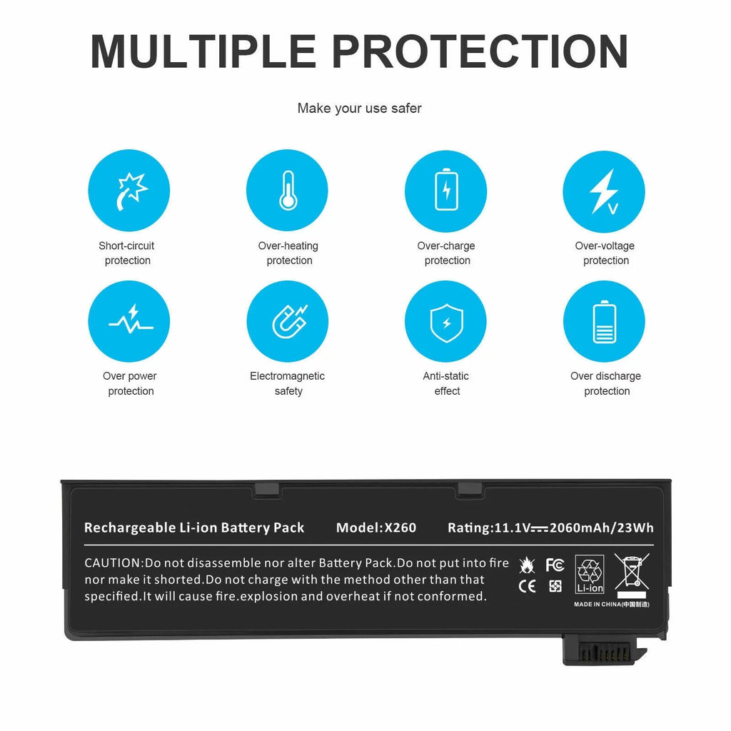 for 68+ X250 121500147 X240 T450s Battery X260 T440S / T440 121500146 ThinkPad