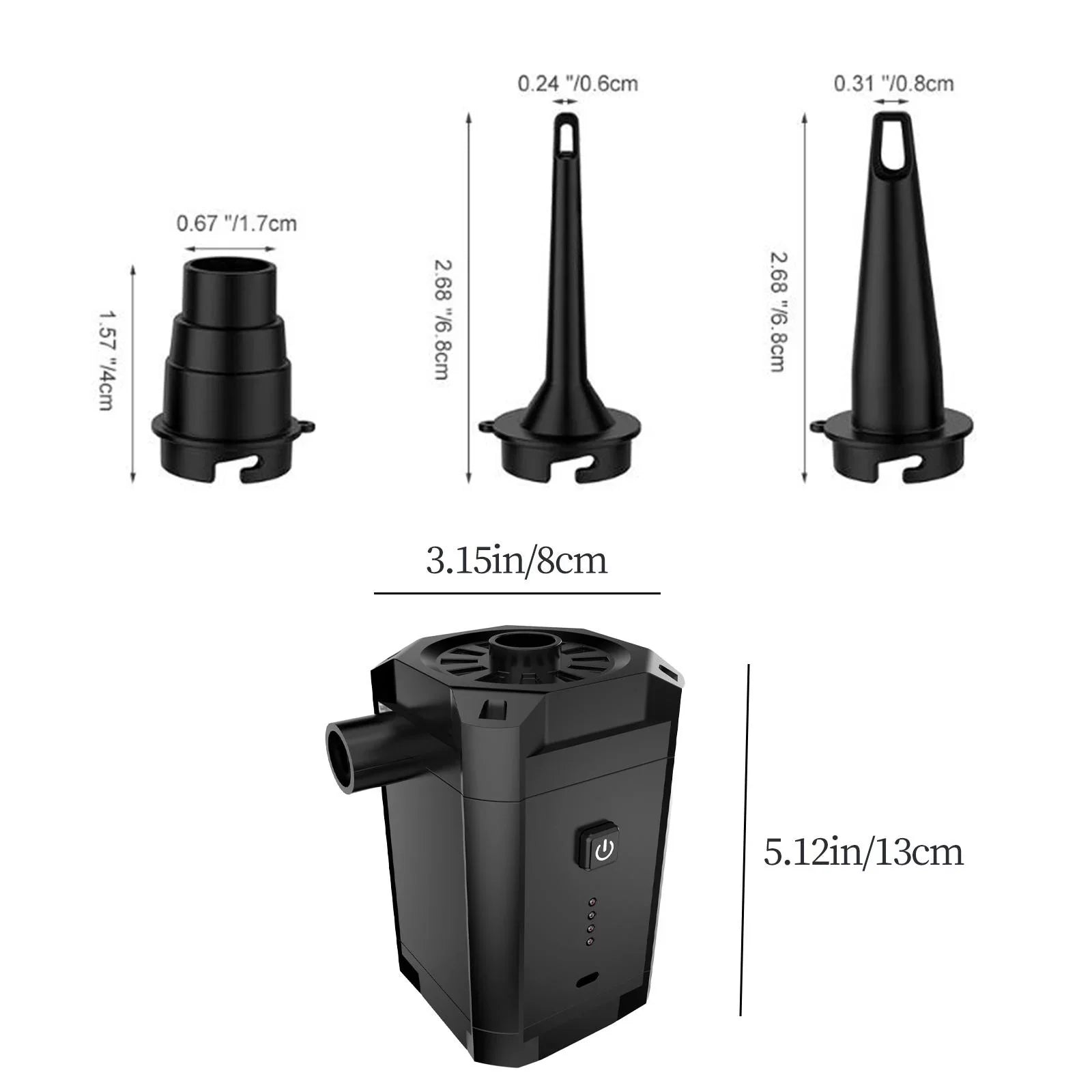 Air for Bed Portable Air Blower Inflatable Pump Air Pump Air Pump Sofa Air Inflator Mattresses Electric