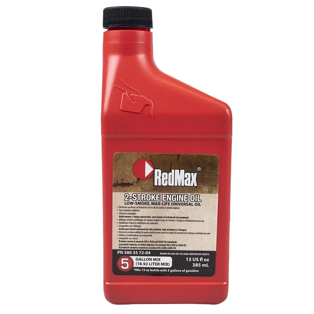 RedMax 12pk Cycle w/ 2 Oil 13oz Bottles 50:1 Stabilizer Stroke Synthetic Fuel