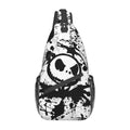 Daypack Gifts Christmas Sling Crossbody Women Men Bags Bag Unisex Skellington Jack Nightmare For Chest The Backpack Travel Hiking Shoulder Before