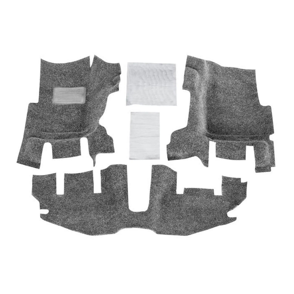 / / by Center 3Pc Jeep BedRug Wrangler Floorr Compatible TJ Jeep TJ, Kit 1997-2005 Wrangler select: 2006 (w/o Front Console)-Heat Shields with X RealTruck