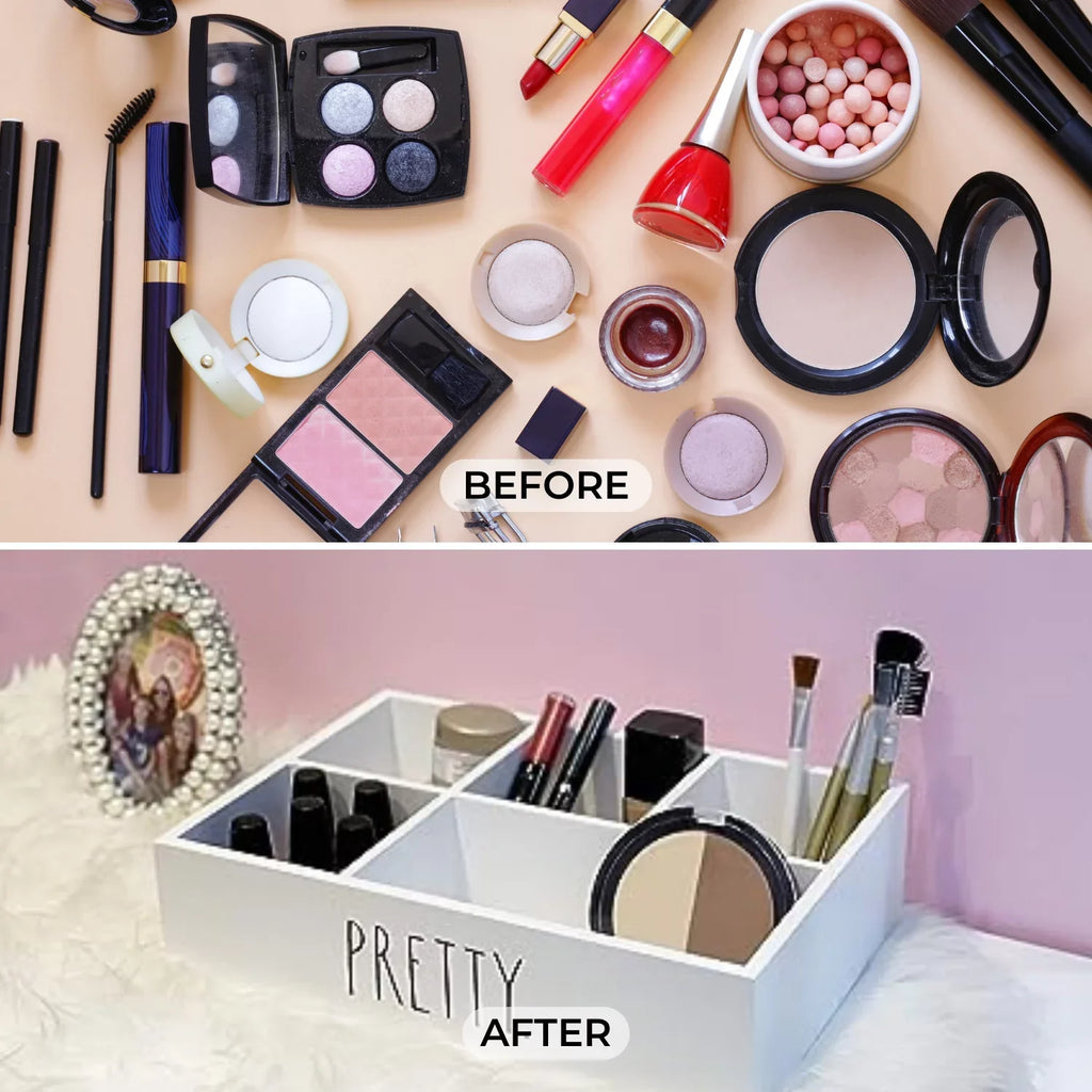 Inches 8.5 x 12 Makeup Modern x Rae Dunn Beauty 3 - Organizer Storage Chic