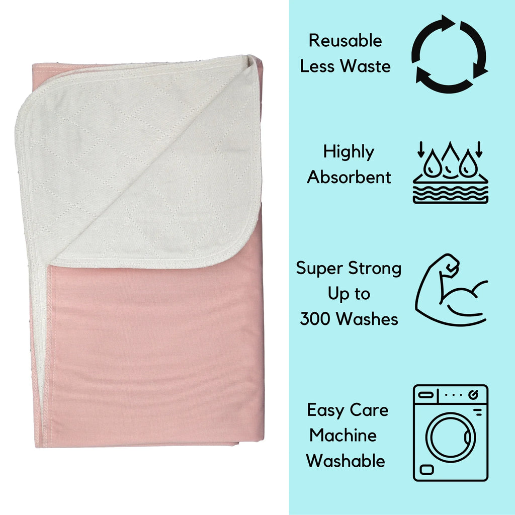 Pad Incontinence Bed Underpad Protection - Washable Pack Urinary x 4 36 Absorbent 34