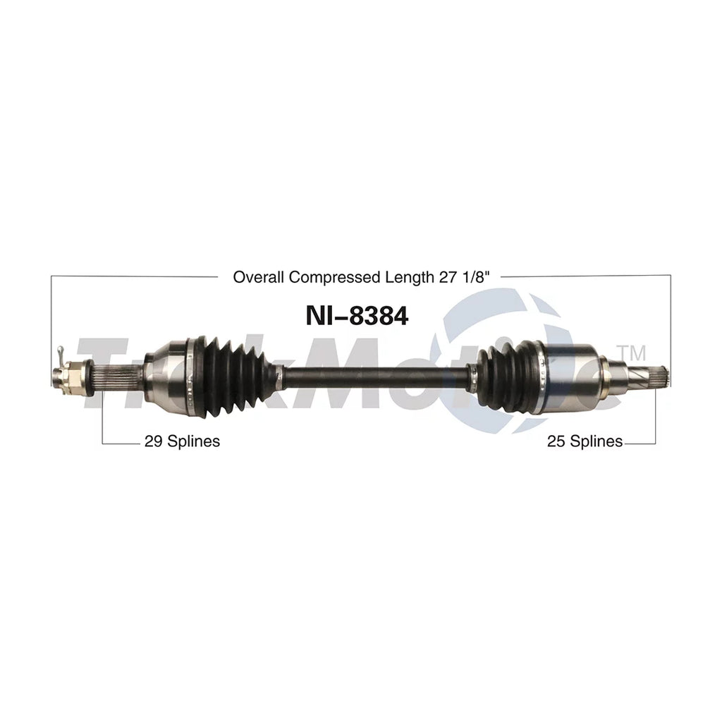 2018 For 2016 2017 CV 2013 Front CV Axle Assembly TrakMotive Joint Assembly 2014 Nissan Sentra Shaft 2015