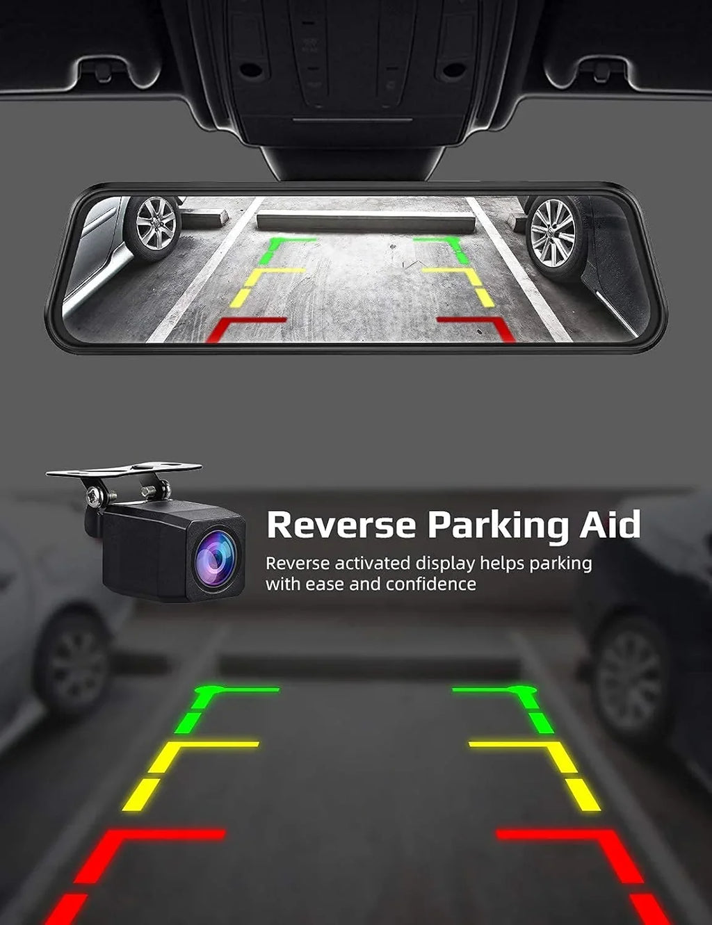 VX510 VIVILINK MOUNTED Box MIRROR DASHCAM Open