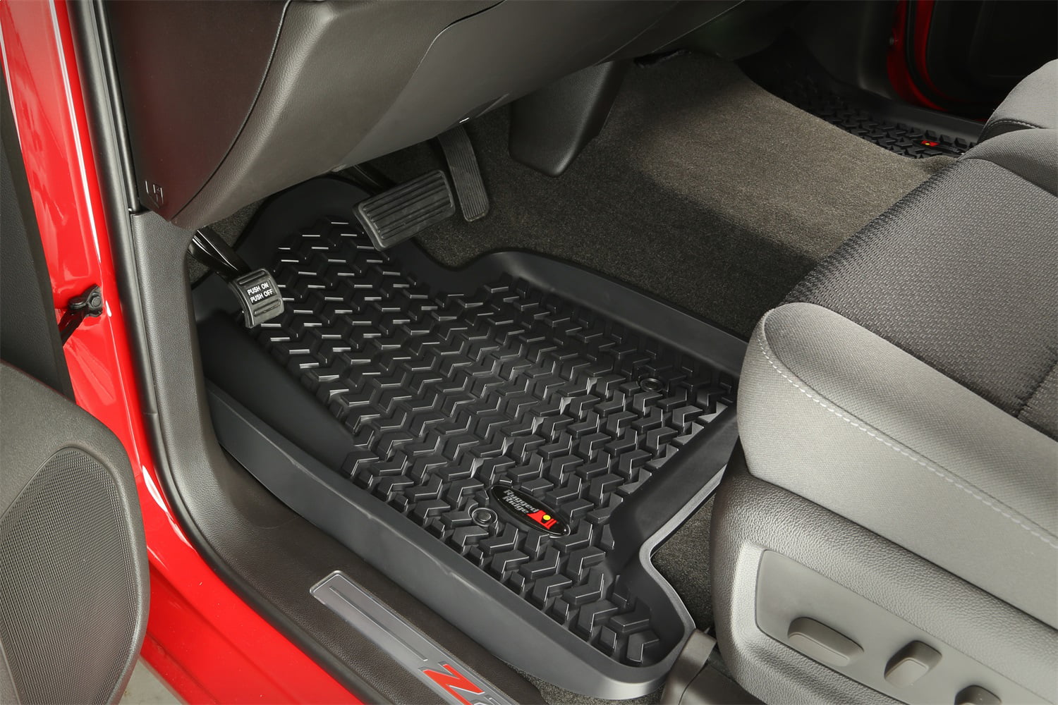 XJ | Jeep by RealTruck Floor Dmc-12920.25 Front Ridge 1984-2001 | Liner, | with Rugged Compatible Cherokee
