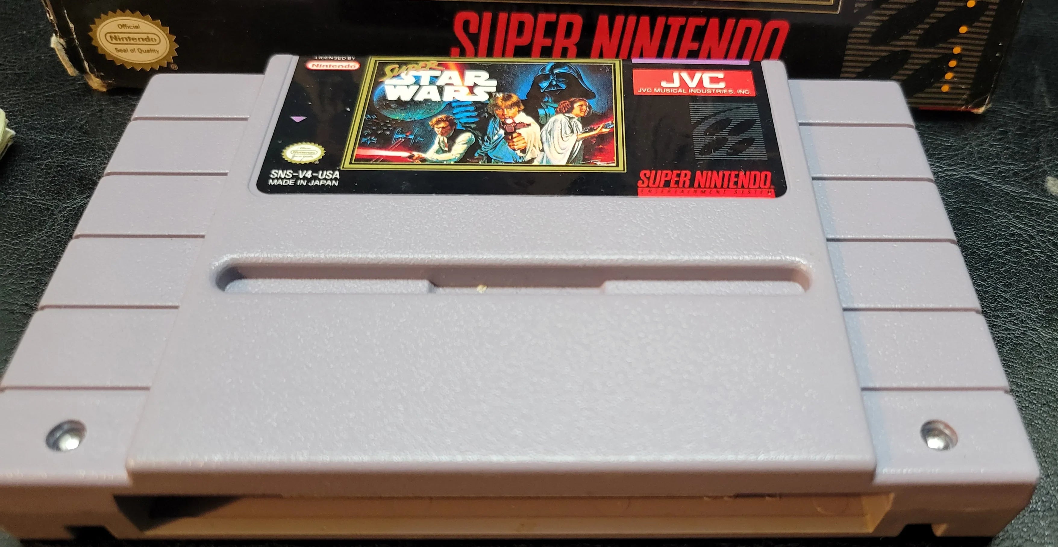 '+ SNES Cartridge Owner CIB Immaculate Condition System) (Super In 1992 Box Ent. Authentic Nintendo Complete STARWARS Original Instructions
