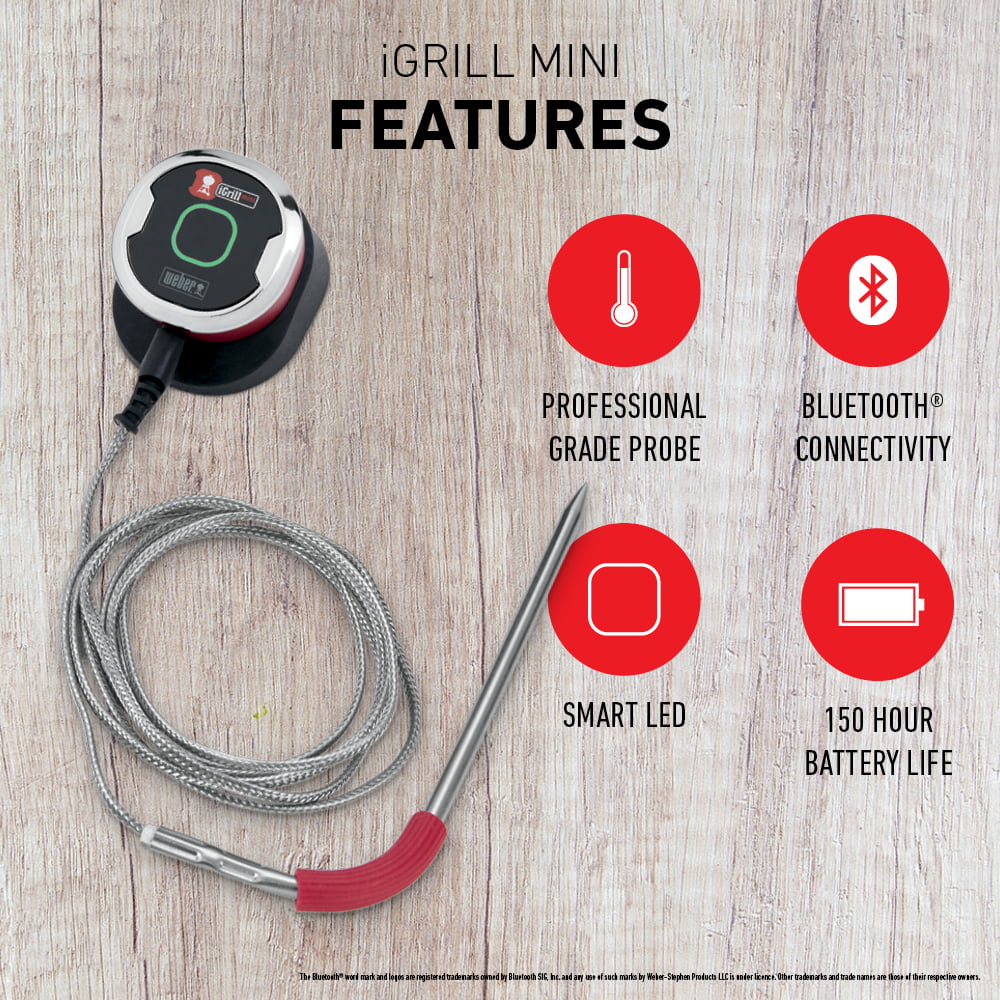 iGrill Mini App-Connected Weber Thermometer