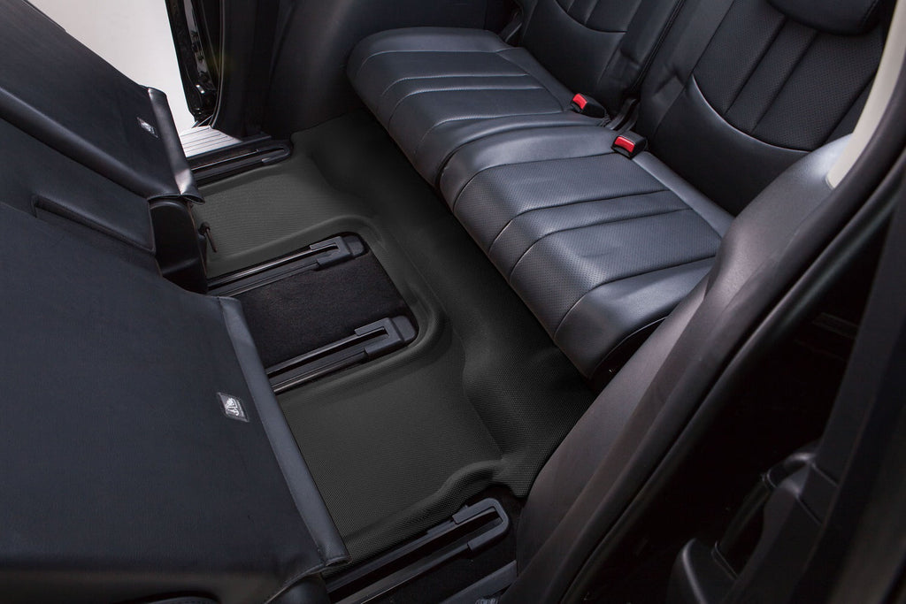 CHRYSLER - PACIFICA/VOYAGER Row KAGU with 2017-2024 compatible MAXpider 3D Mat Third (BLACK) Floor