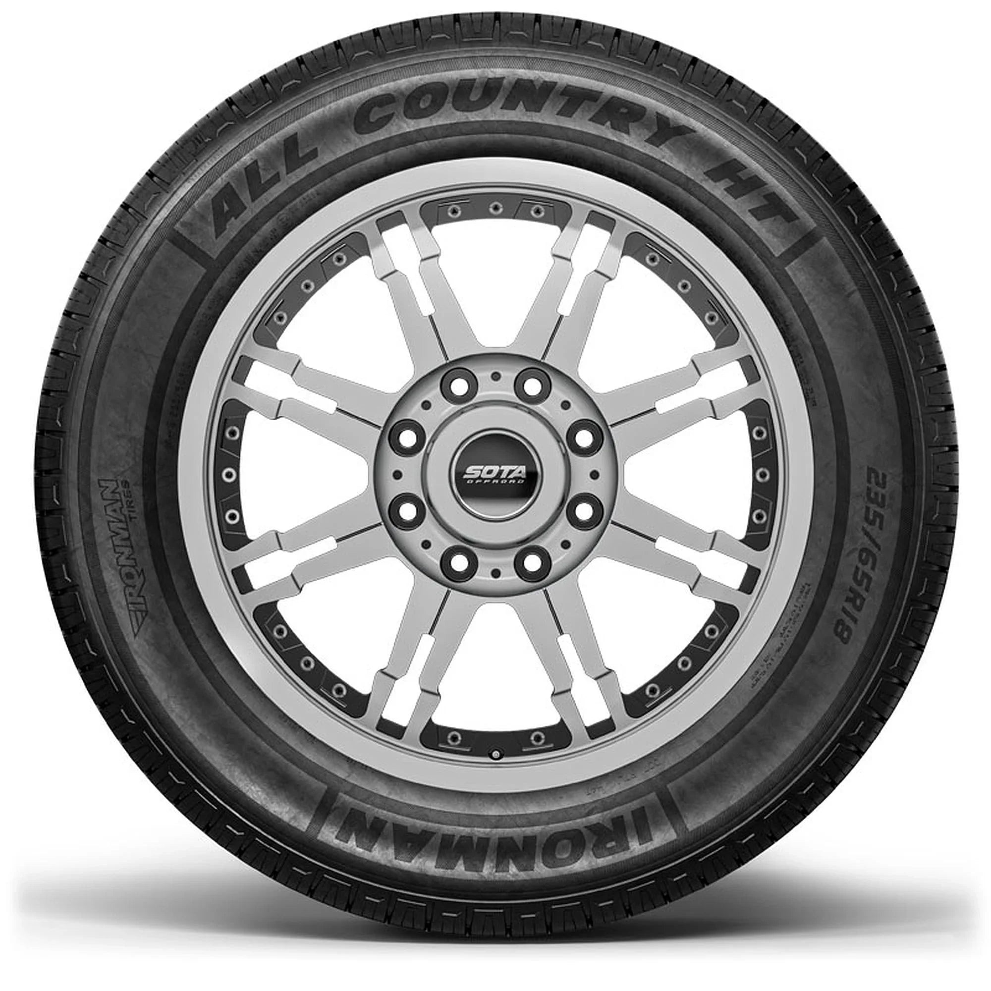 All Ironman Highway 225/65R17 102T Tire SUV/Crossover Country H/T