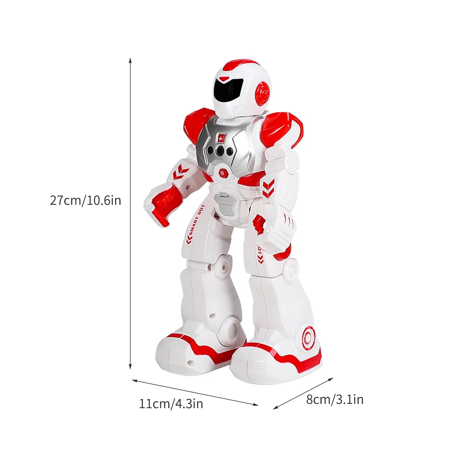 Walking Sensing and for Singing Robot Gesture Smart - Kids Robots Red Girls Boys RC Dancing for