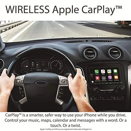 Multimedia Kenwood Capacitive HD Receiver Radio and DMX907 Digital 6.95" Bluetooth with Touch Excelon Panel