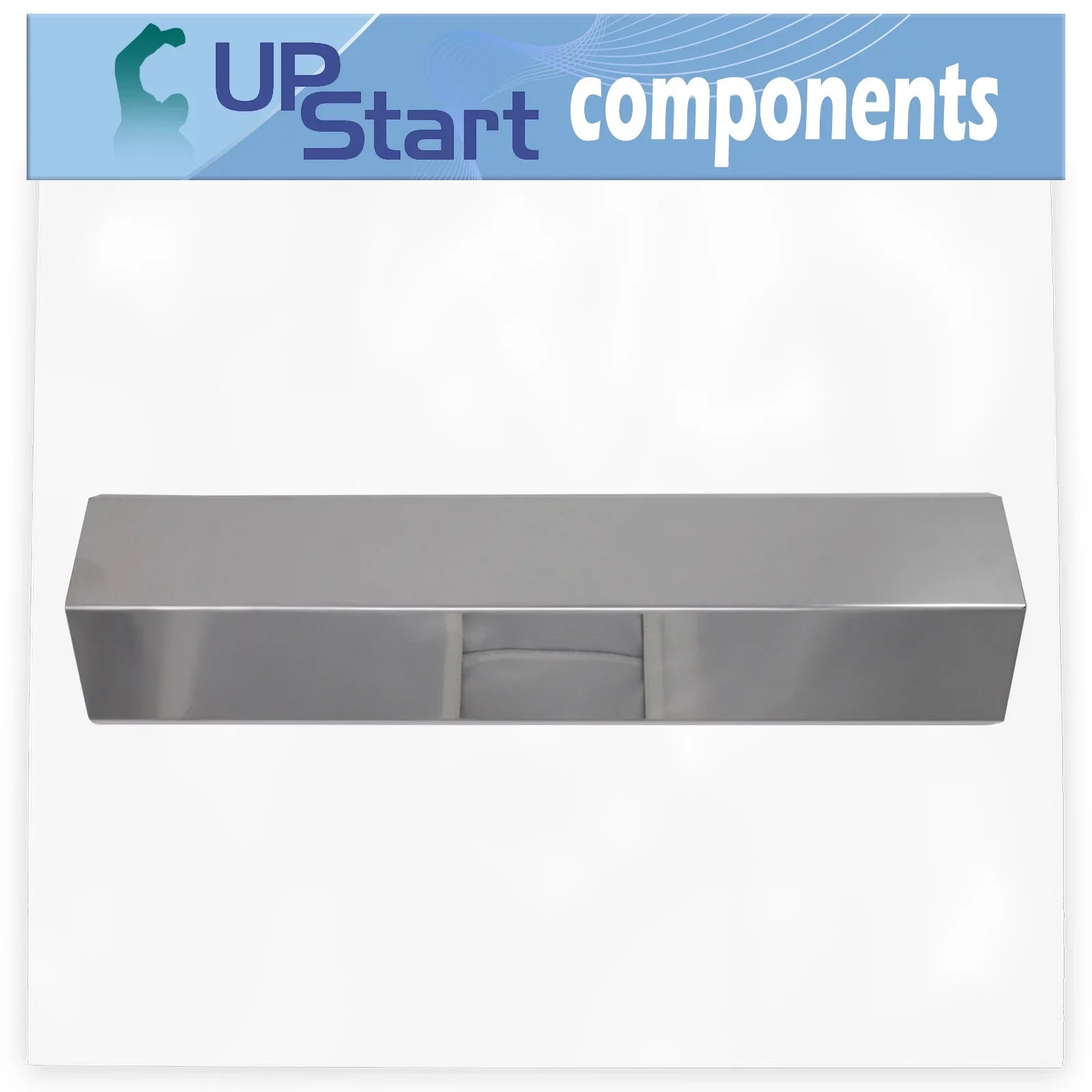 Burner Compatible 15" Replacement Shield Tent 3-Pack Flame Heat Plate BBQ Parts Steel Vaporizer Guard, Bar, 810-8410-S Tamer, - Stainless Charmglow Flavorizer Barbeque Bar, for Grill Cover Deflector,