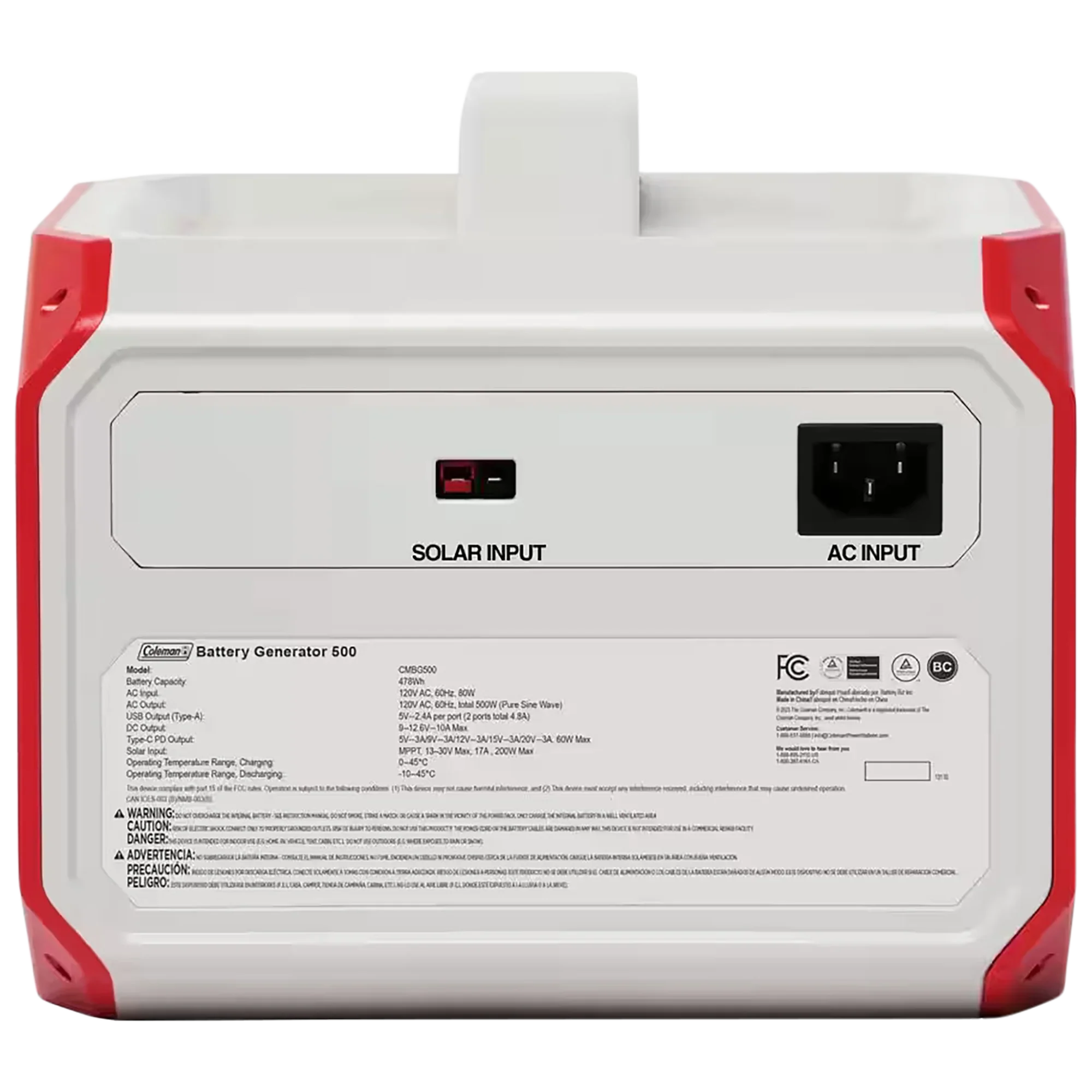 500W/498Wh Go Coleman Generator Voyager
