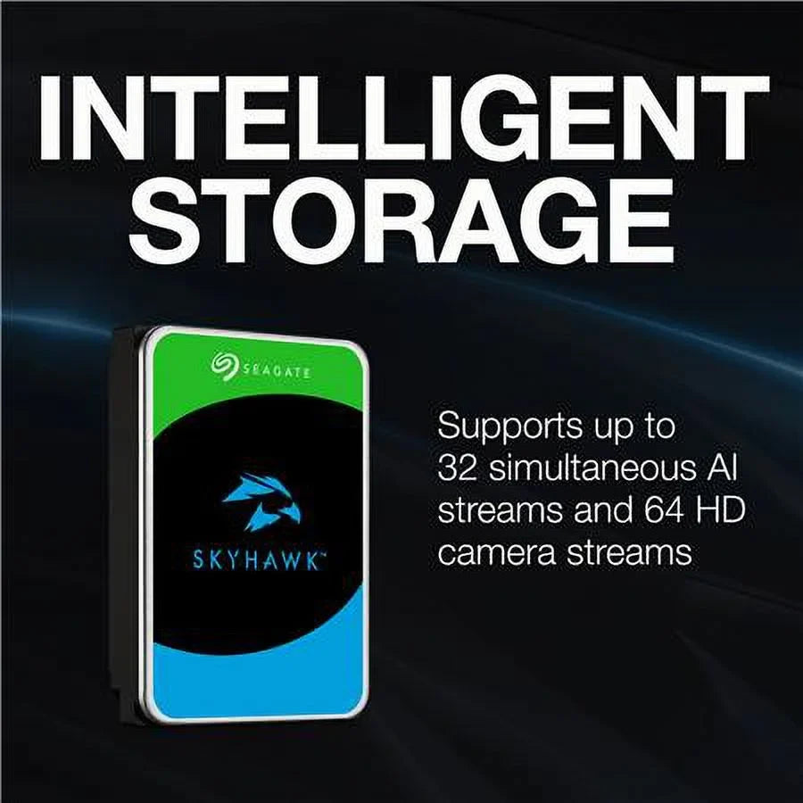 MB - SkyHawk - buffer: 3 - Data 3.5" Seagate Seagate years internal 512 6Gb/s - TB SATA - ST12000VE003 AI 12 Hard Recovery with - - Rescue drive