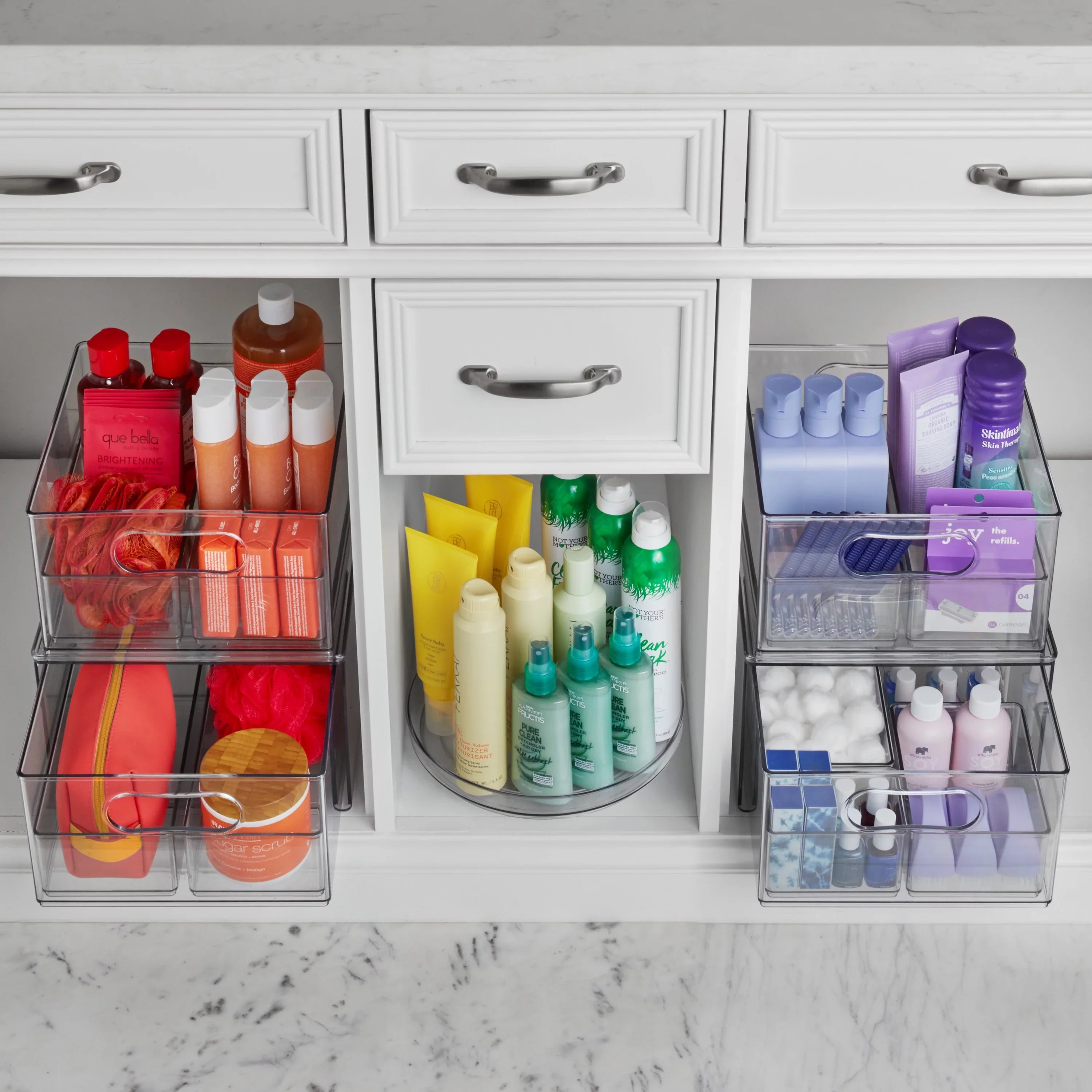 Piece 17 Edit, Home System Clear Bath Plastic Storage Edit Modular The