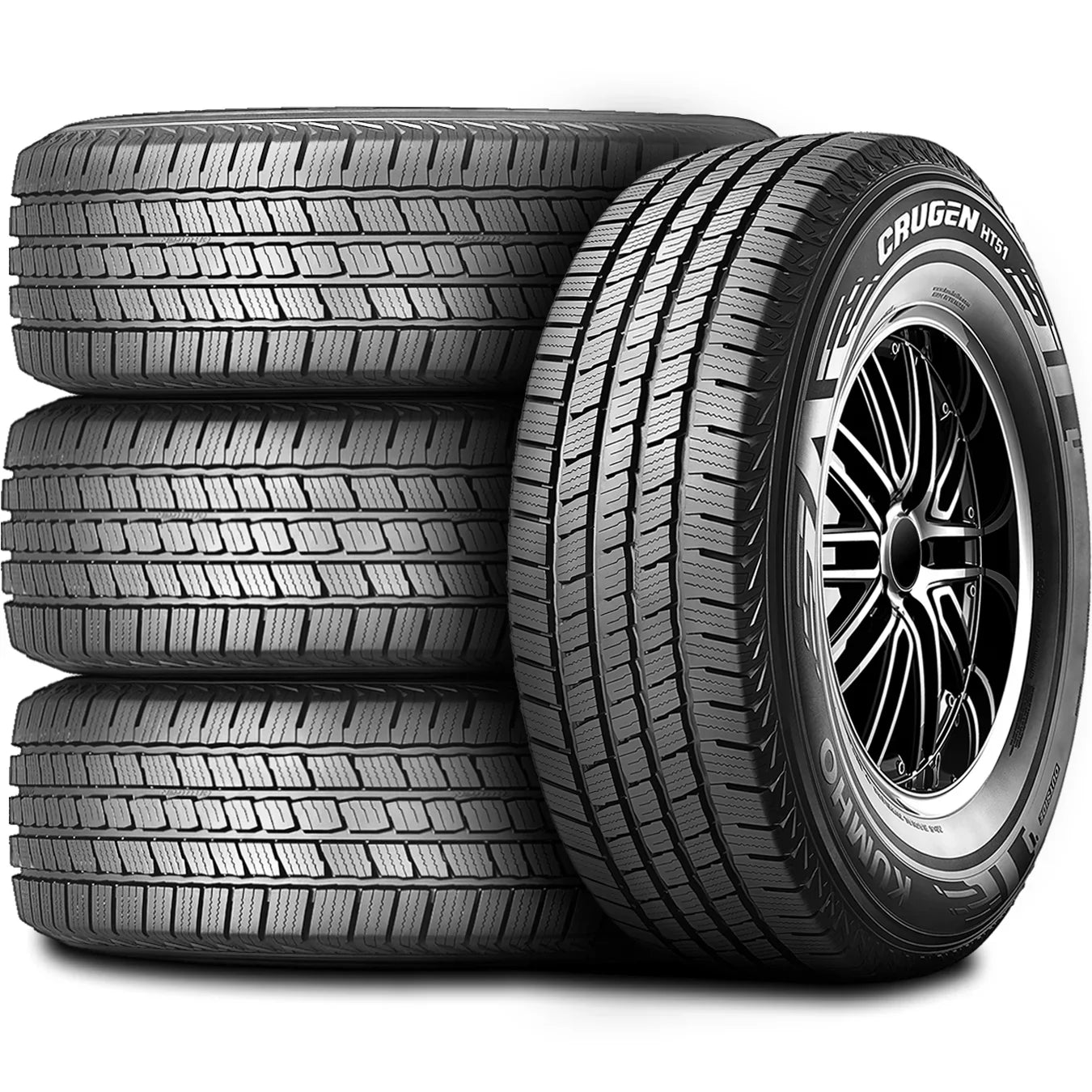 HT51 4 SLE Tires All 265/70R17 Sierra Kumho Crugen 113T climate of 1500 2014-18 Fits: (FOUR) 1500 WT, Chevrolet 2010-20 Silverado GMC Set