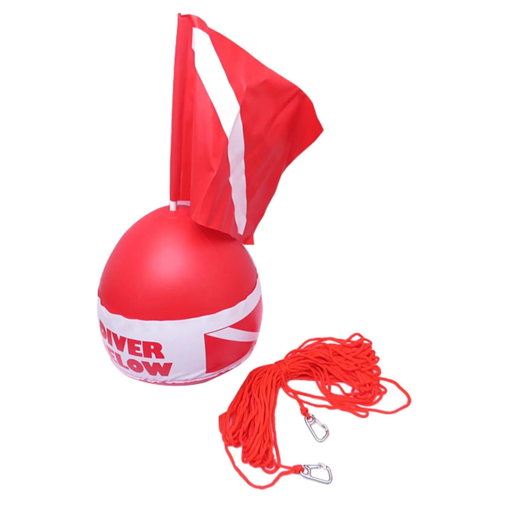 AMLESO Surface Dive Float Fishing Buoy Inflatable Visibility , Diving, ing, Flag Float Floater Flag for Dive High