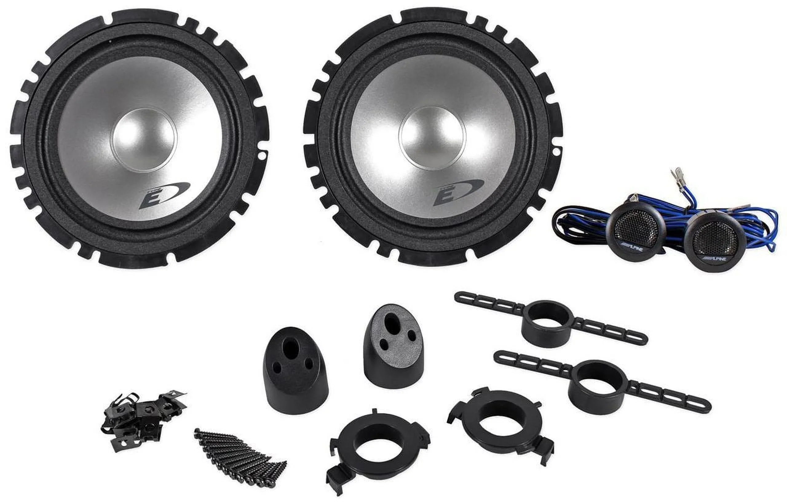 Component 6 Sxe-1751S Alpine System Car 1/2" Inch Audio 6.5 Speaker 2-way