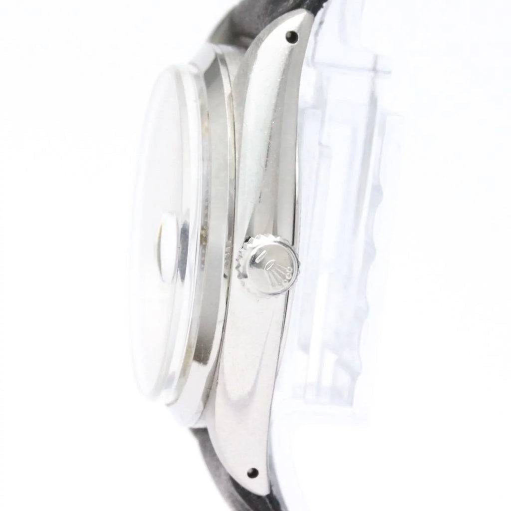 Oyster Steel Mens Authenticated Watch 6694 Precision BF555830 Hand-winding Used Vintage Date