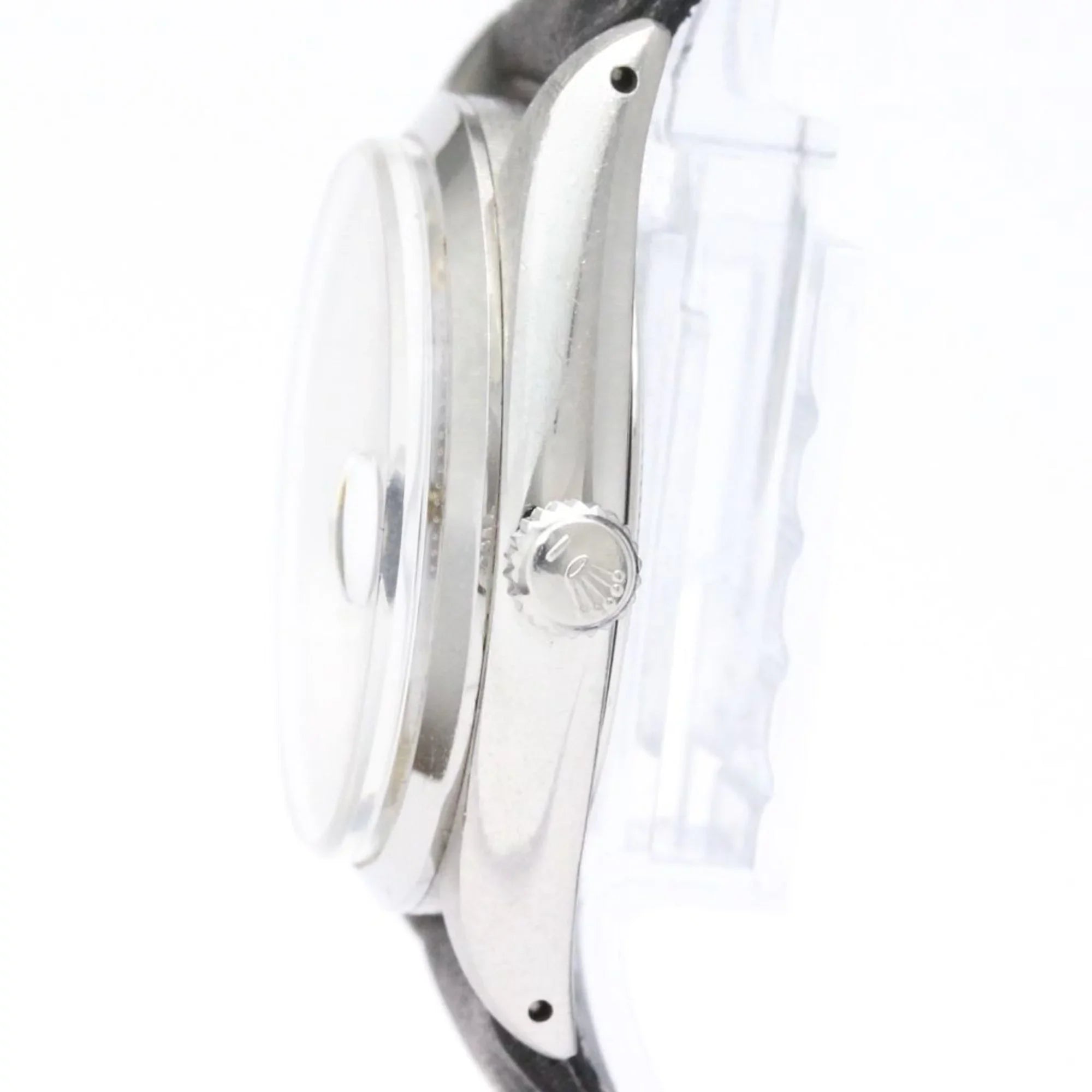 Oyster Steel Mens Authenticated Watch 6694 Precision BF555830 Hand-winding Used Vintage Date