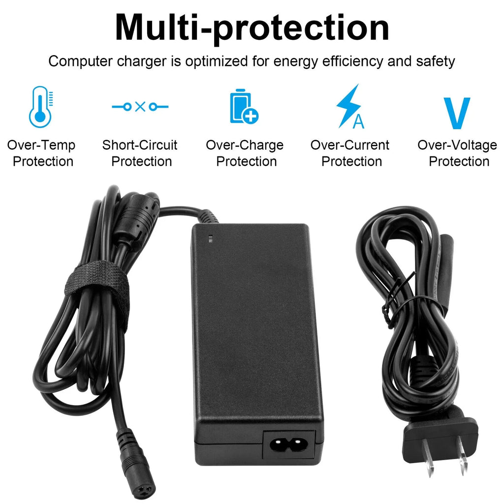 90W Acer Adapter 13 For Connectors Universal Charger Laptop HP Asus Power