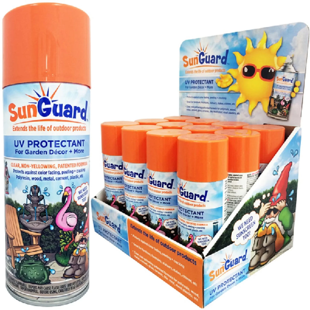 More Fading UV Spray Prevents (6-Pack) exterior Decor, Cracking for Peeling Protectant and & Furniture SUNGUARD