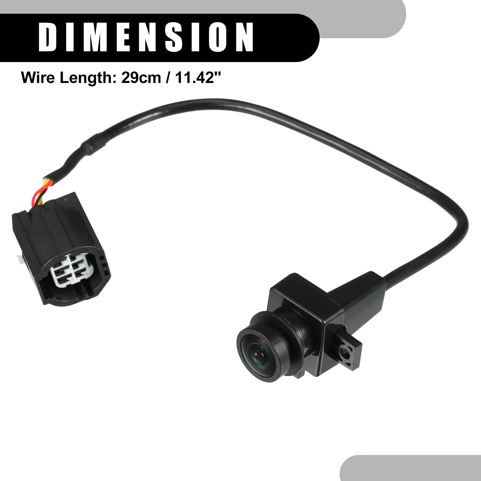 Car 3500 Up Ram Plastic 2010 No.56054041AD Back Black Rear 1500 2500 View Camera for