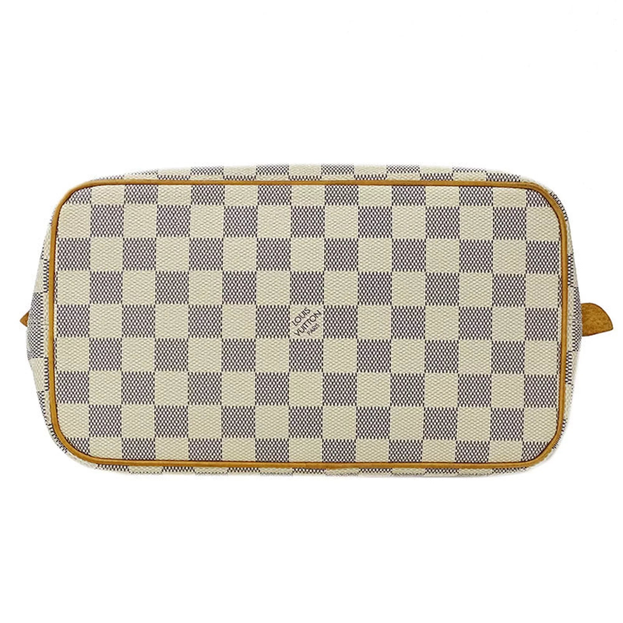Used Azul Bag Gray Handbag White Damier Saleya Ladies N51186 Tote Authenticated PM