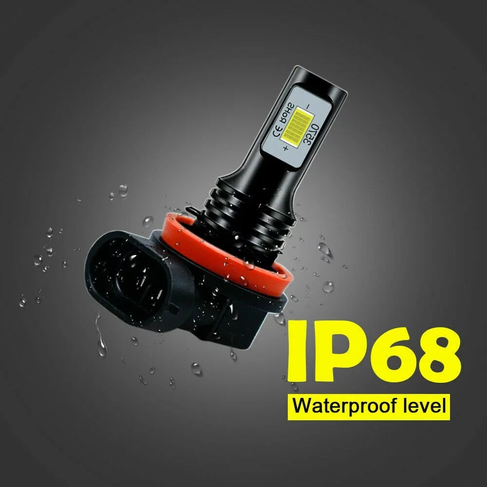 6pcs 6000K 2013-2015, H11 High Light Beam H11 Mazda Bulbs LED + For LED CX-9 Hedlight Low Bulbs 9005 Fog