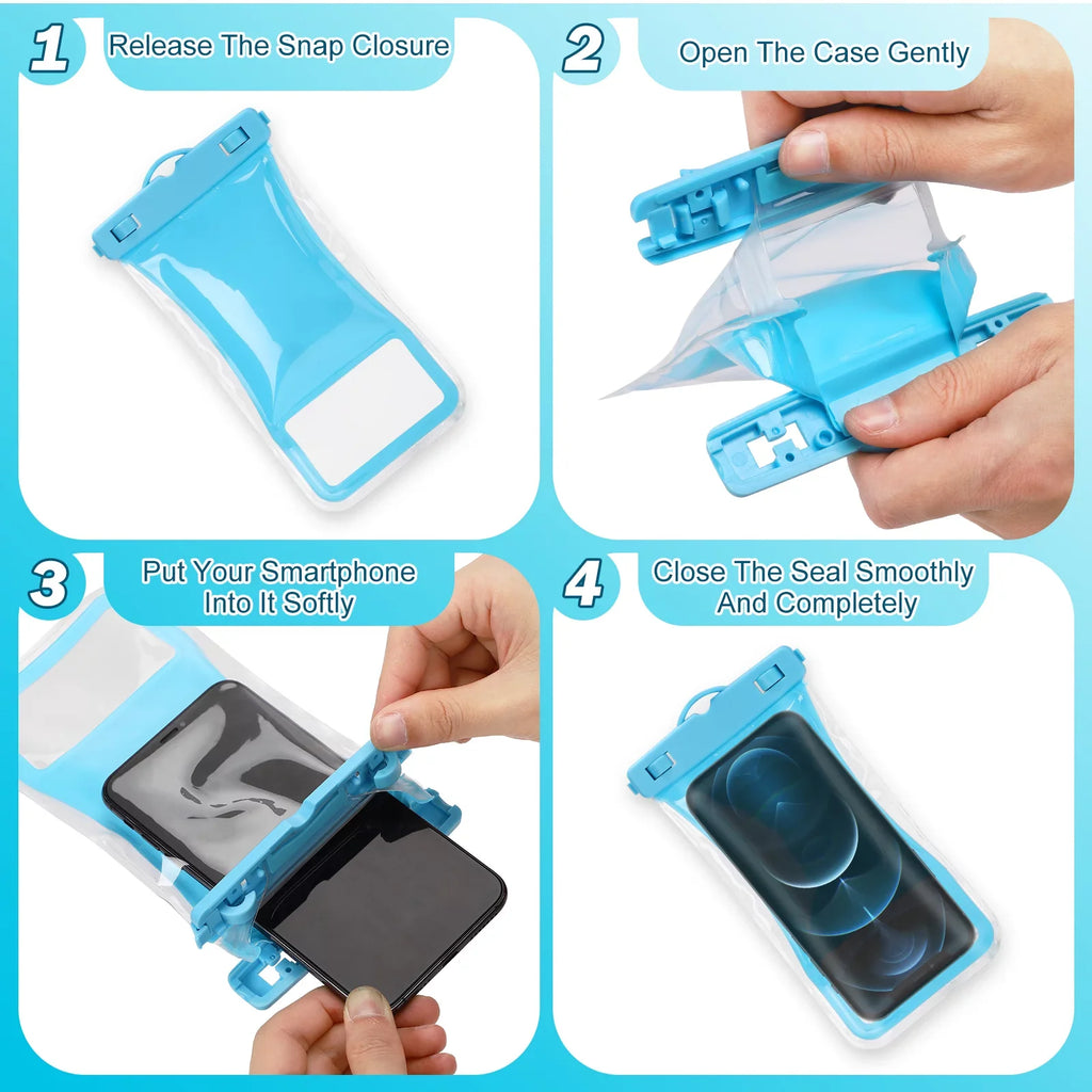 Designed 7" To Fit Perfect Ulefone For Cases Phone Bag Cellphone Other Universal for Up Dry Pouch Case Mixed - Waterproof Armor - All Smartphones 3 Urbanx 7 Colors
