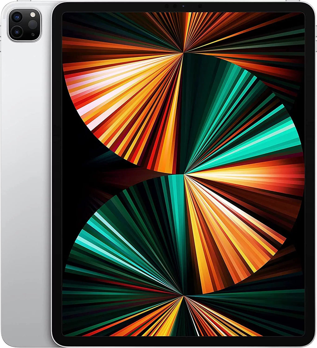 iPad A2379 (WiFi Unlocked) 256GB Restored (5th Gen) Pro A) 12.9" (Grade + Cellular Silver (Refurbished)