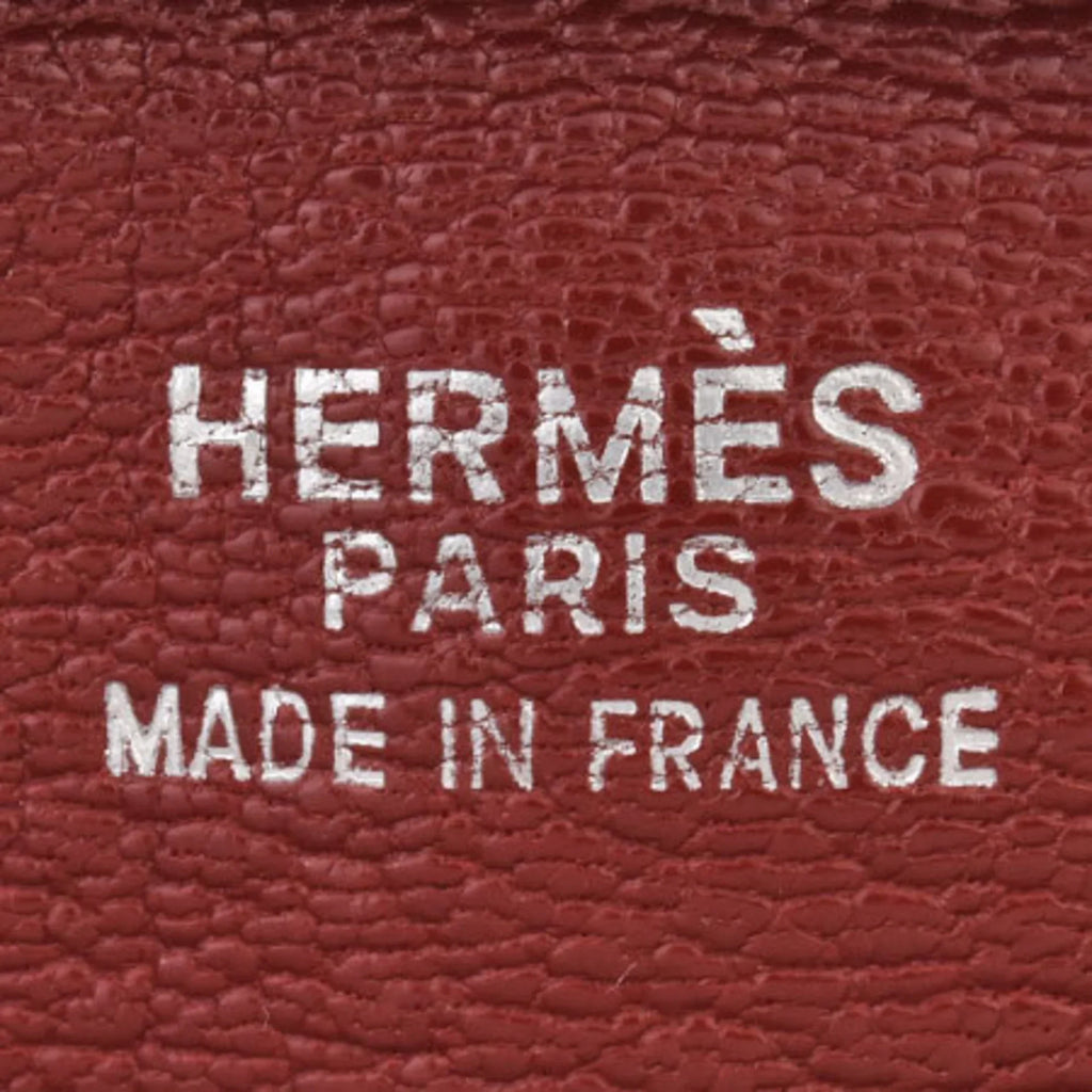 stamp (Good) Hermes Rouge □D Ash GM HERMES Togo Pre-Owned bag shoulder Tintin