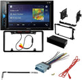 Multimedia Dash Kit Double 2001-2005 Car Mounting Pioneer Installation Pontiac AM DVD Touchscreen, / - Stereo with Bundle and Bluetooth Backup Grand Din for KIT2416 Camera, Kit