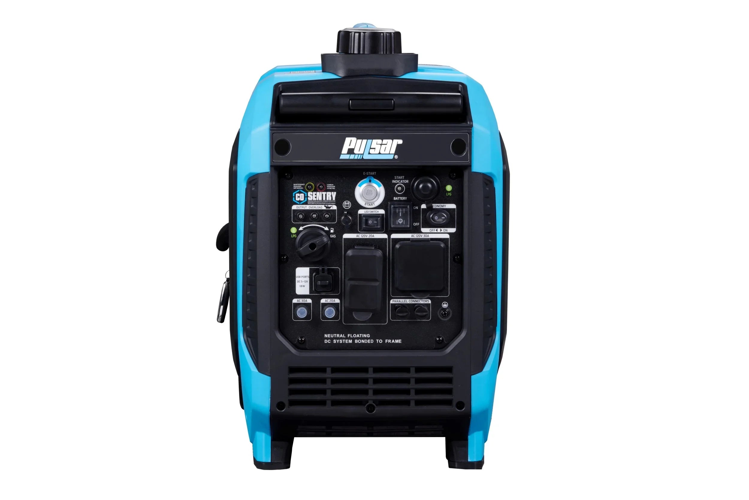 Fuel Ready and Sentry Dual RV CO Generator Start 5000-Watt with Pulsar Inverter Remote
