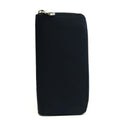 Leather Wallet Zippy Taurillon (Good) Wallet Unisex Long M58823 Navy (bi-fold) Taurillon Vertical Pre-Owned