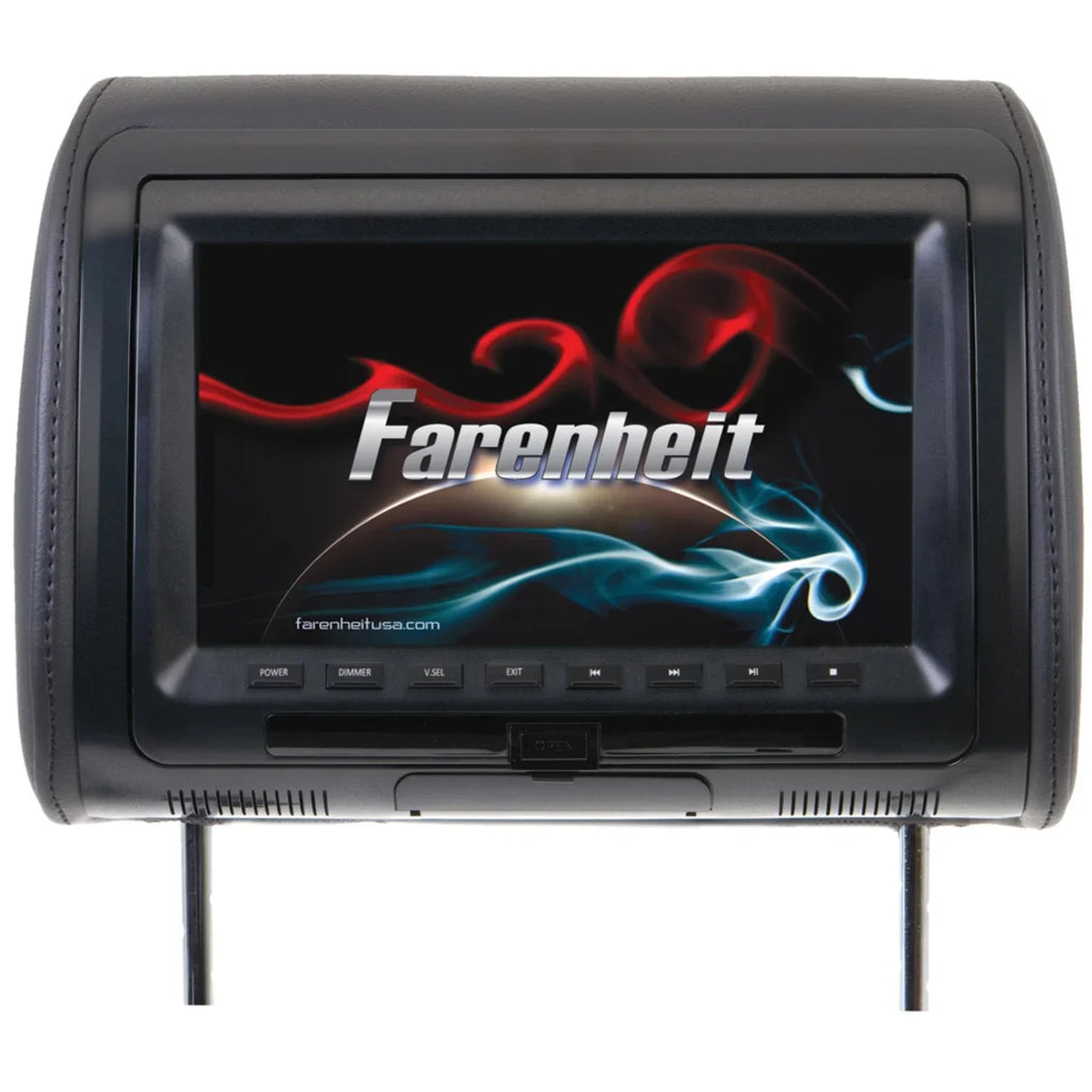 LCD, Farenheit 16:9 9" Car HRD-91CC Player, DVD