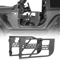 Steel Door 2018-2023 Jeep Black Frame Tubular Hooke Guards JL Half Wrangler Road Fit 2-Door