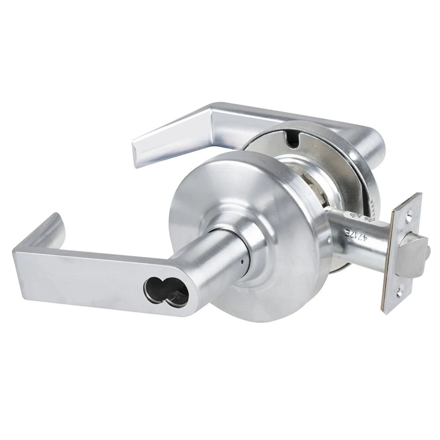 ND94JD Lever Classroom Core Satin 626 Less Non-Handed Lock Schlage Grade RHO Schlage FSIC Prep Rhodes 1 Finish Chrome