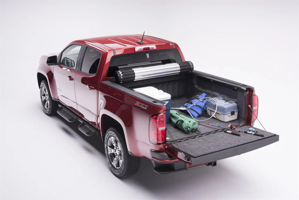 Liner, by w/Drop-In | Charcoal Canyon, RealTruck Compatible Grey 2015 2022 Bed Classic 5" with BMB15CCS Chevrolet - Colorado/GMC Bed Mat BedRug