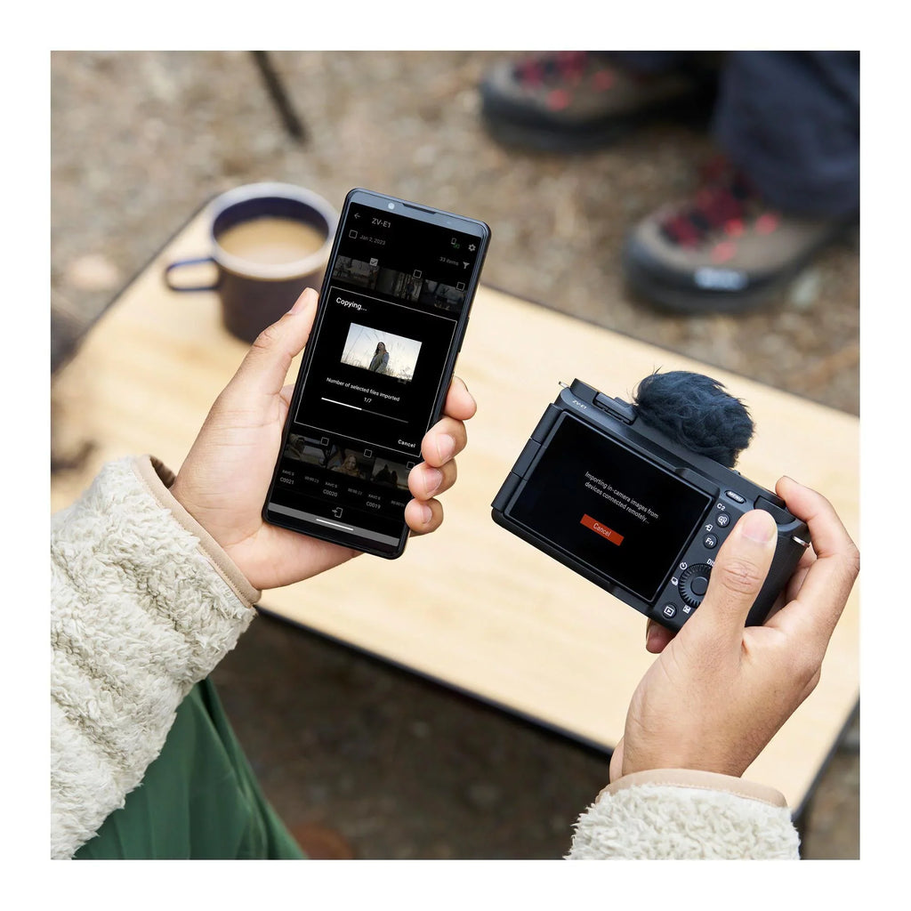 ZV-E1 (ILCZV-E1/B, Mirrorless Black) 50mm with Camera Alpha Bundle Lens