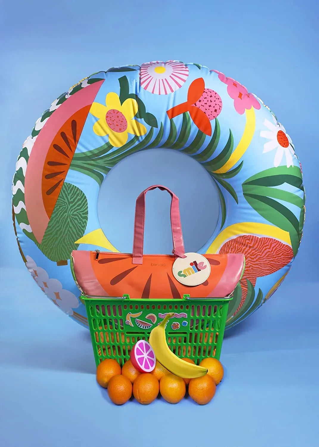 Cooler, Picnics Super Insulated Cooler or with Cooler Shoulder for Beach Cute Bag Portable 2.0 Watermelon ban.do Days, Straps, Bag, Soft Chill Sided