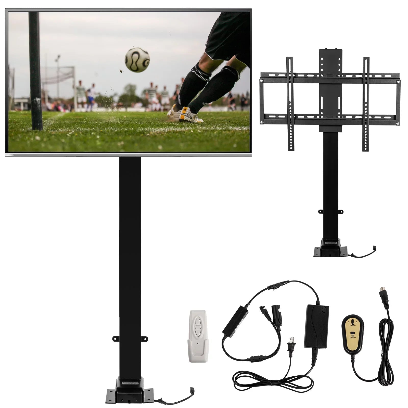 70” for New 32” Lift TVs w/ Controller Adjustable Remote TV ~ Height Motor BENTISM