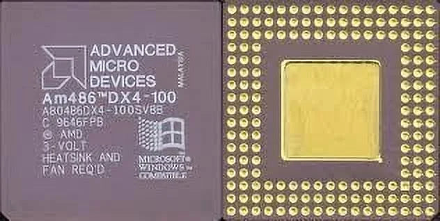 9619DPB 3VOLT CV AMD AM486TM DX4-100 CPU,