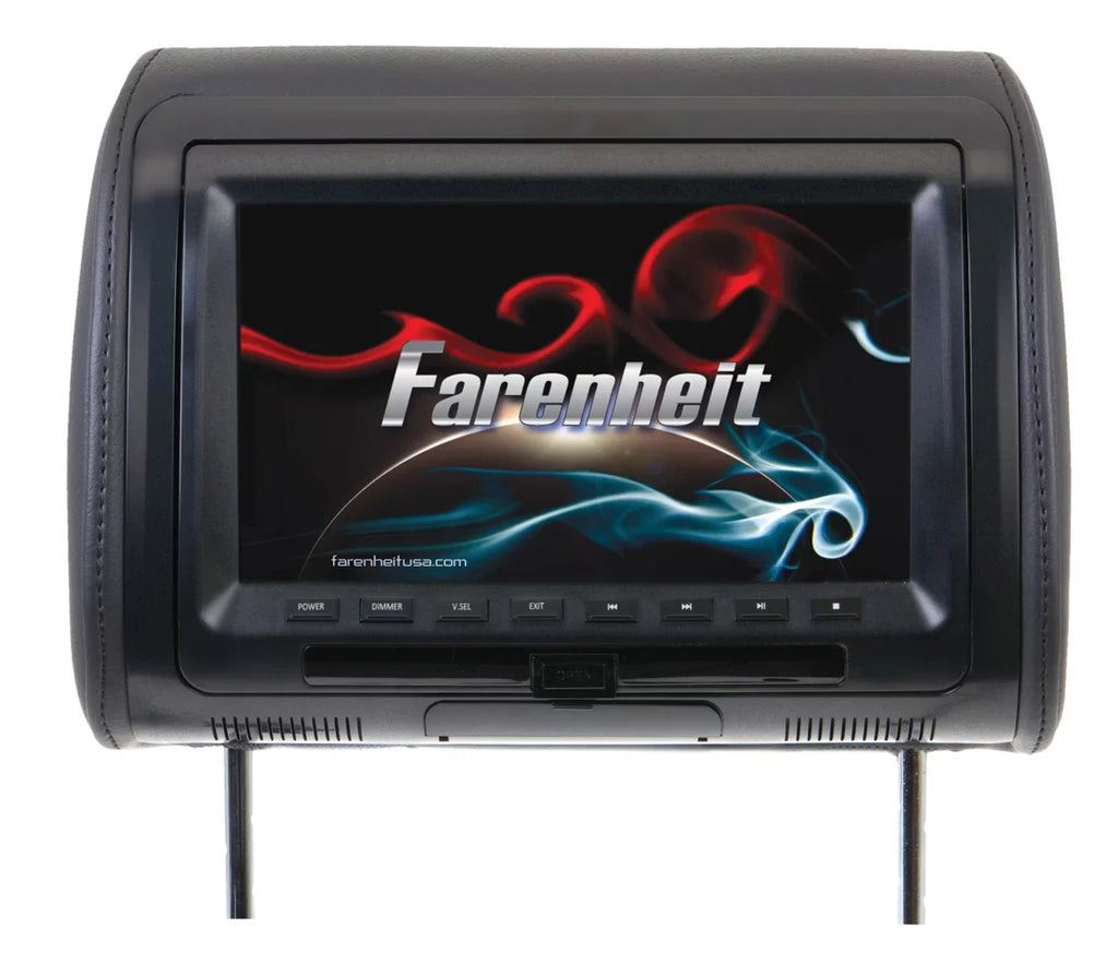 LCD, Farenheit 16:9 9" Car HRD-91CC Player, DVD