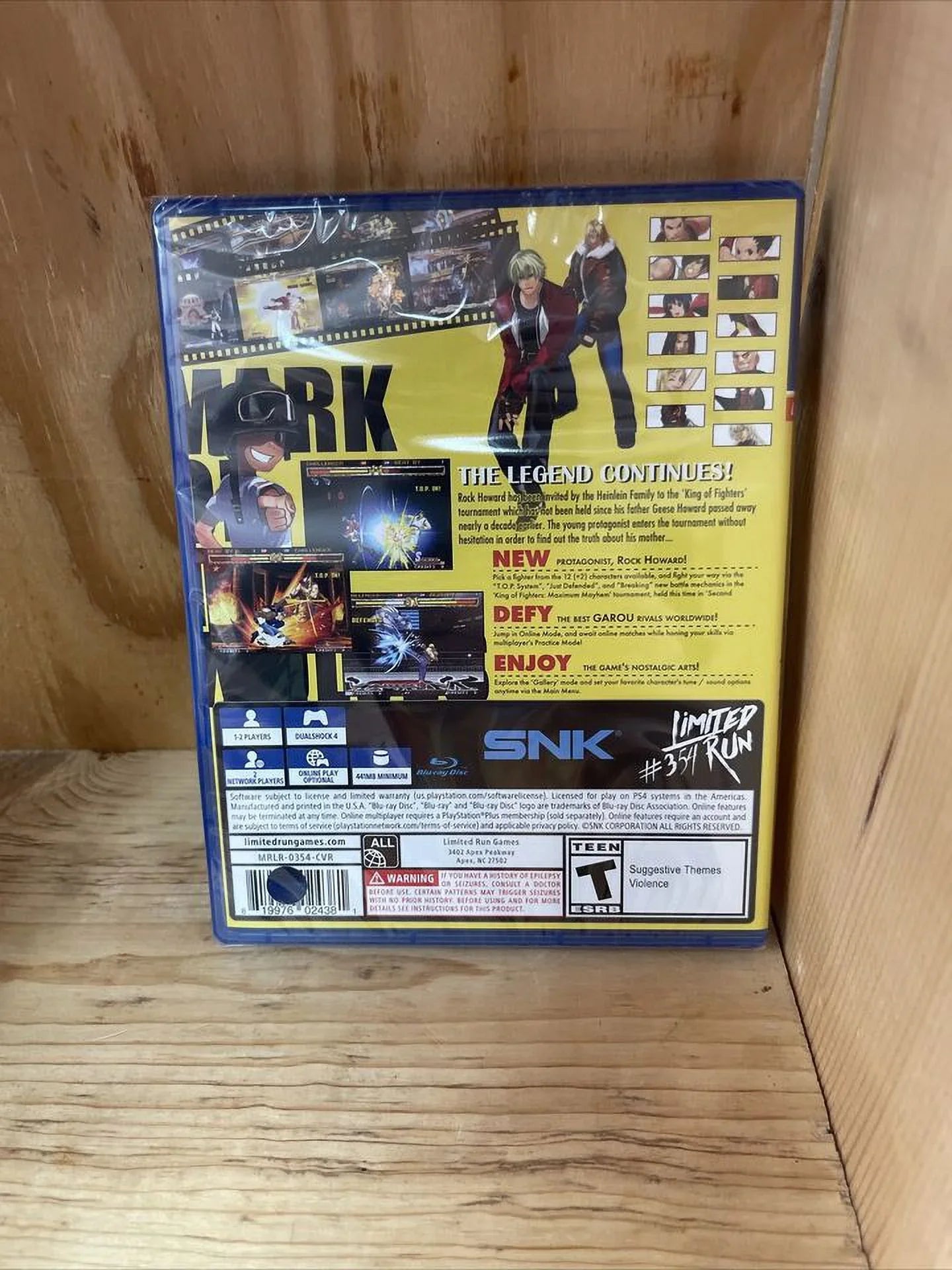 SEALED** **NEW Of Mark Wolves PS4 Garou: The
