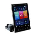 Rear Car Stereo 9.5Vertical Camera GPS Radio FM screen 2Din WIFI Receiver Suppport Bluetooth Radio