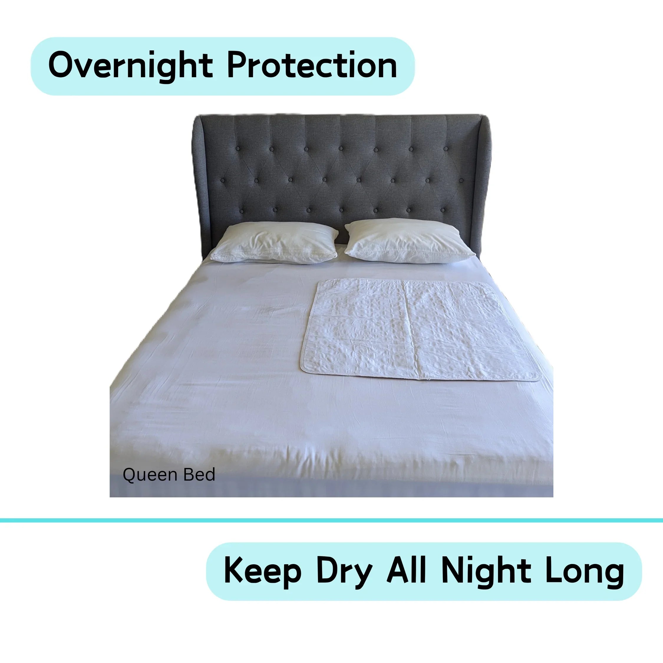Pad Incontinence Bed Underpad Protection - Washable Pack Urinary x 4 36 Absorbent 34
