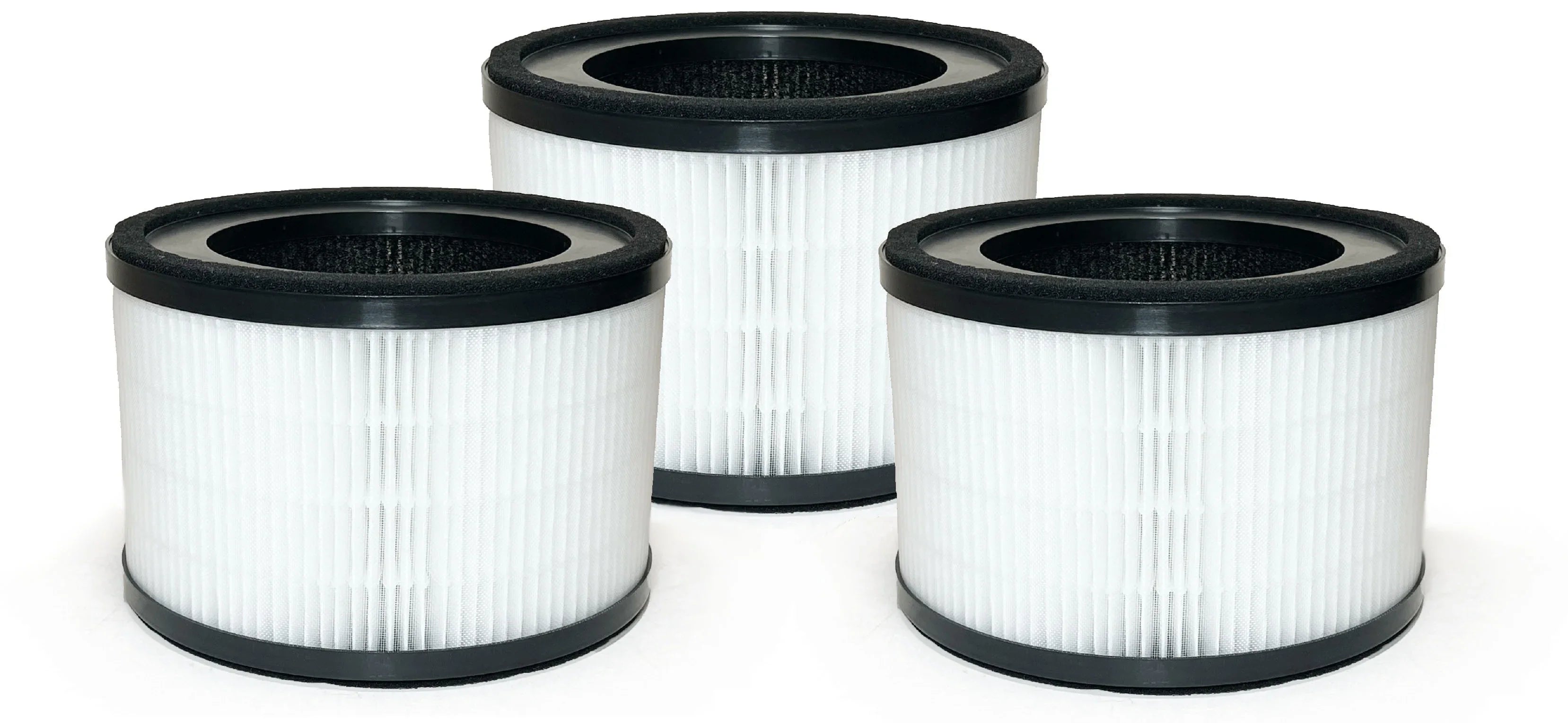 HEPA Purifier 3 Filter 3-In-1 M Activated Miko Compatible with Carbon Air Nispira True IBUKI High MAF-02 Pack Efficiency Replacement